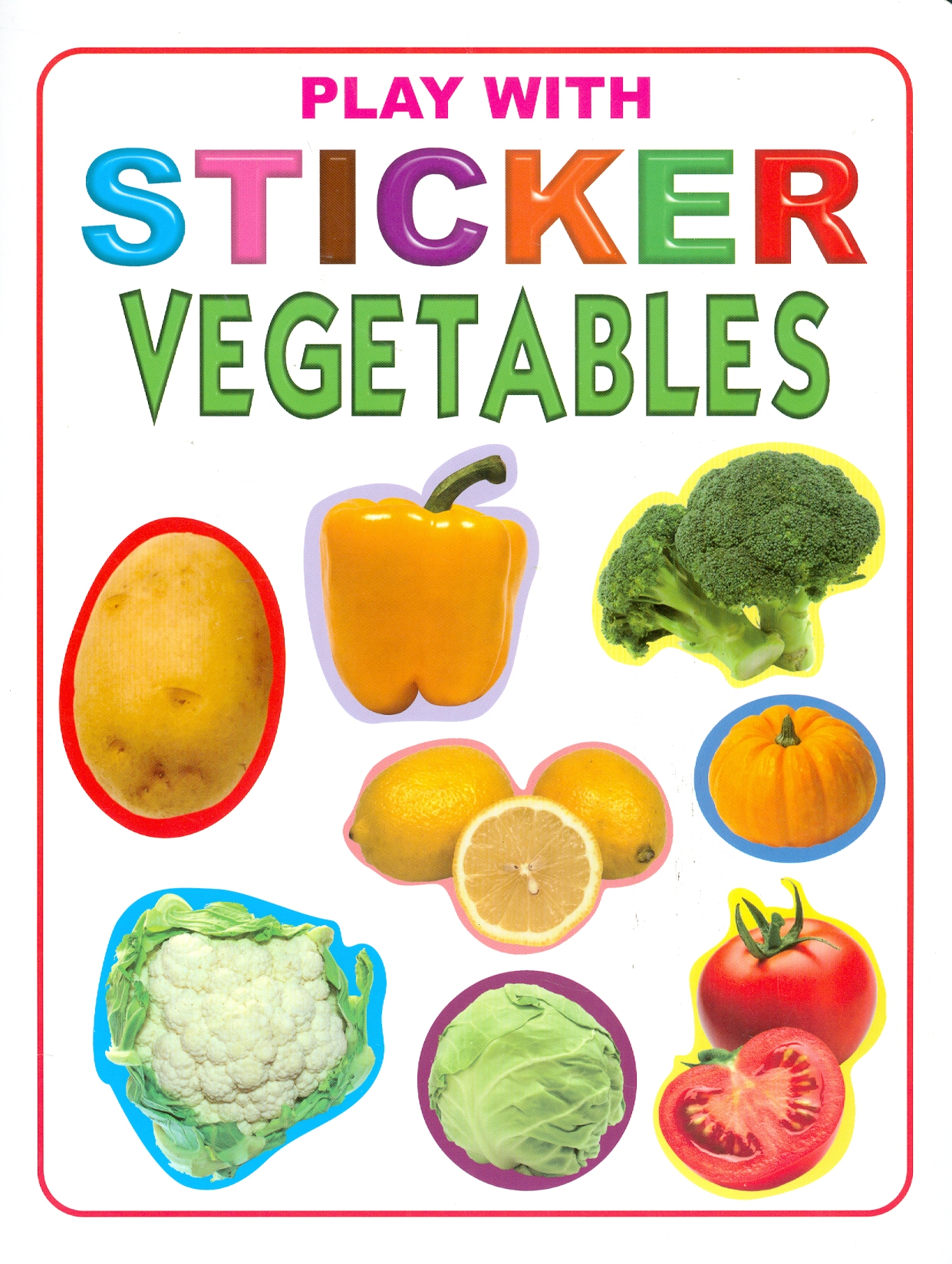 Play With Sticker - Vegetables (Chơi Cùng Hình Dán - Rau Củ)
