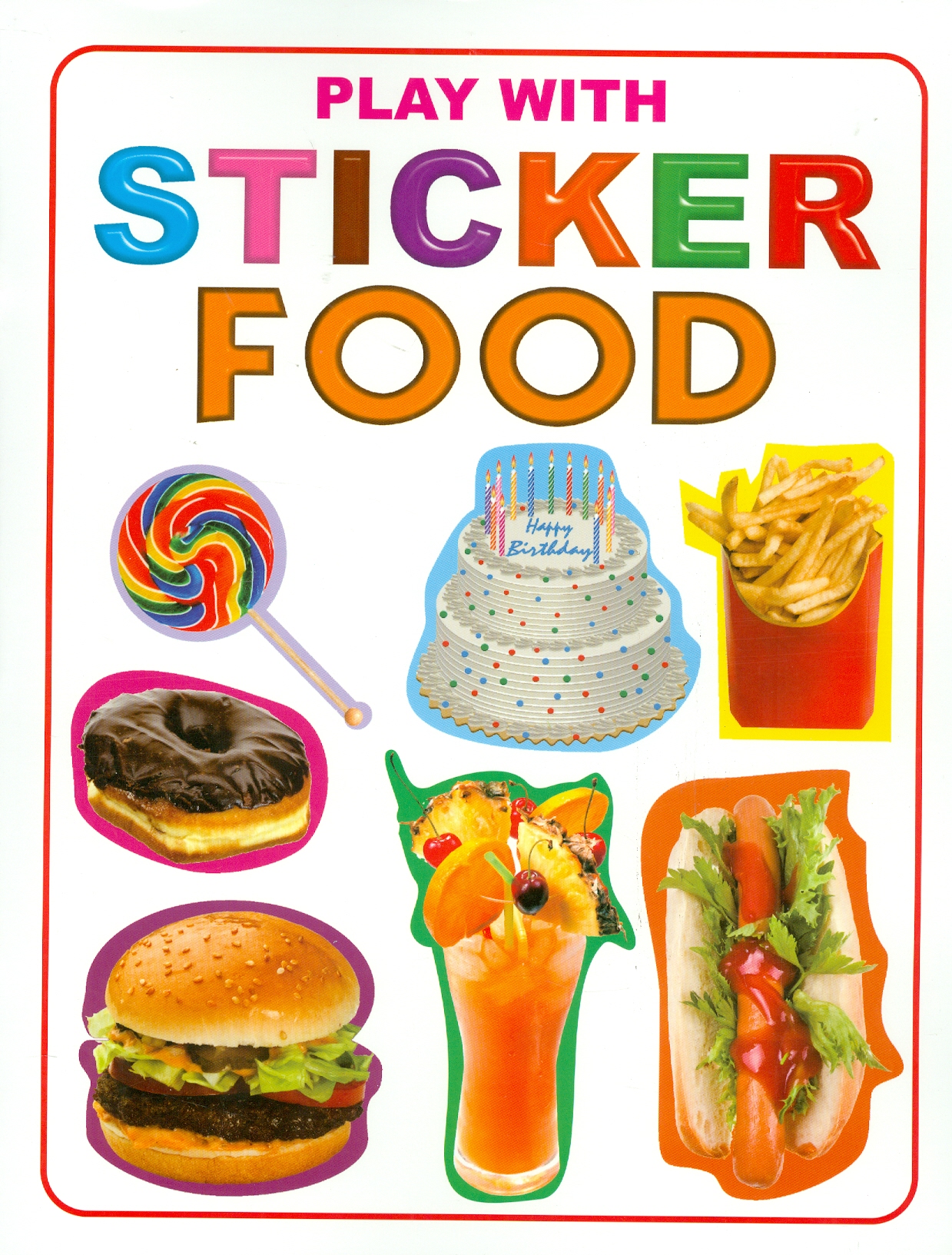 Play With Sticker - Food (Chơi Cùng Hình Dán - Thức Ăn)