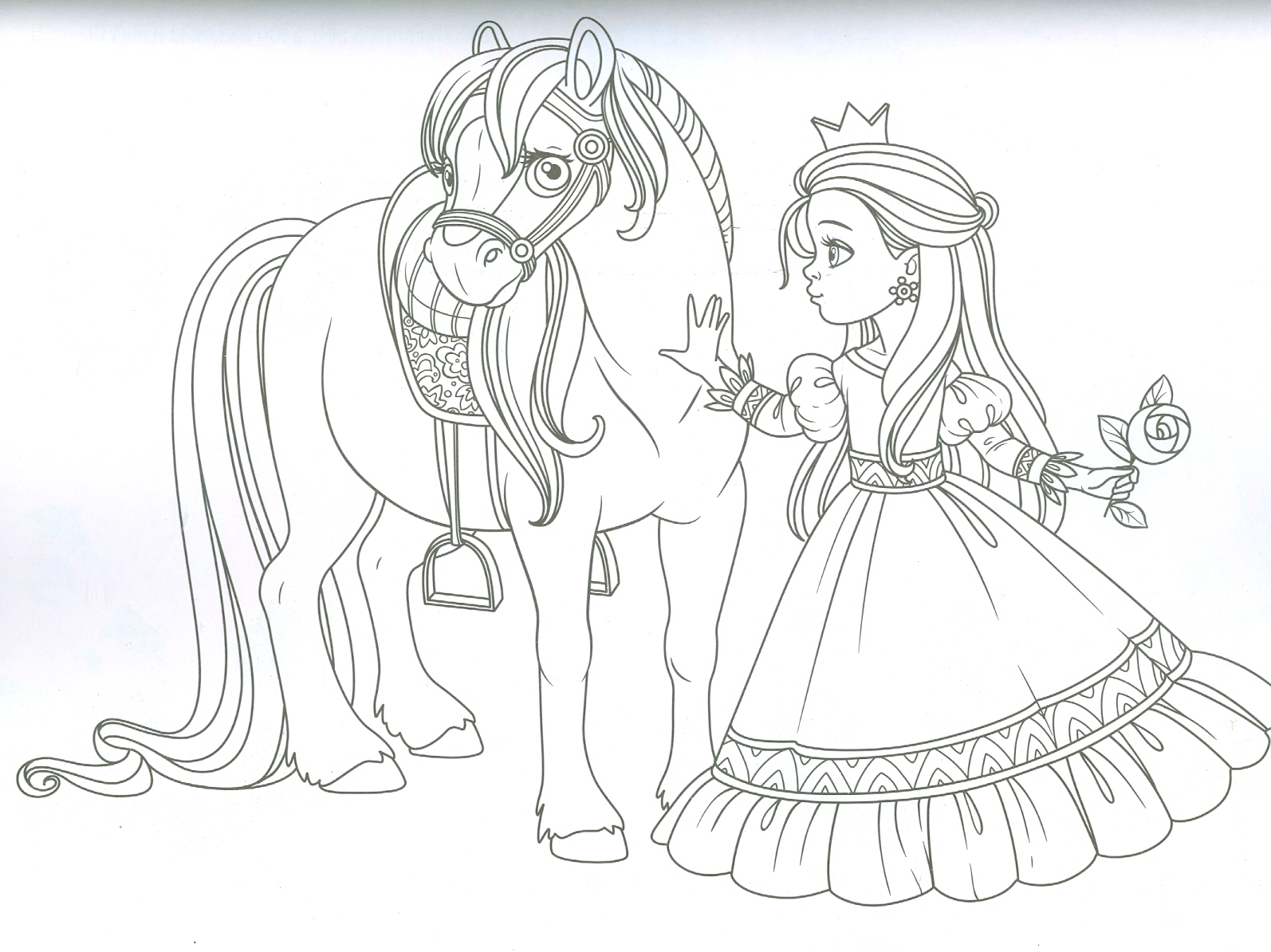 Fun With Princess - Activity And Colouring Book (Sách Tô Màu - Vui Cùng Công Chúa)