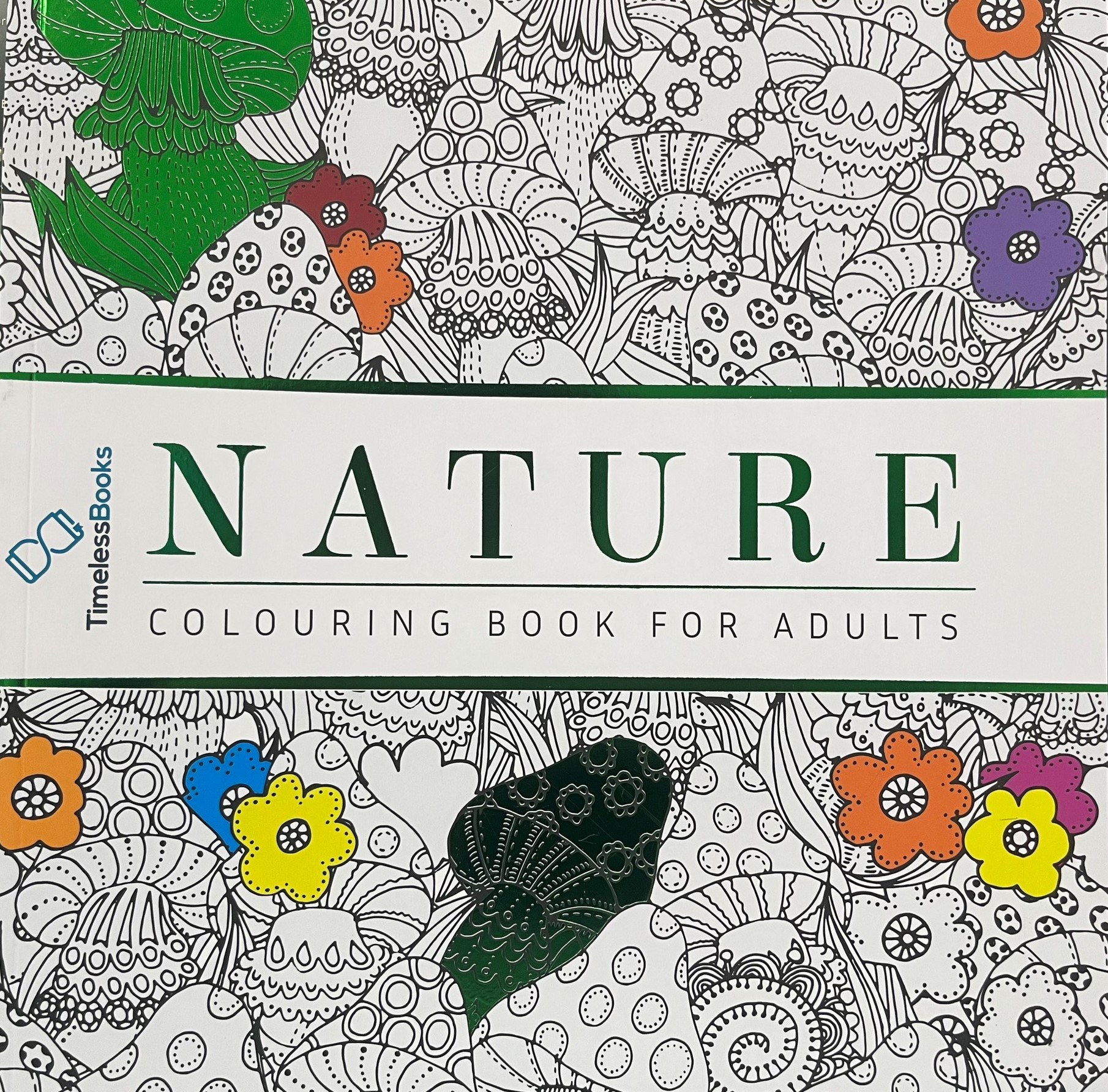 Nature - Colouring Book For Adults (Sách tô màu - Thiên Nhiên)