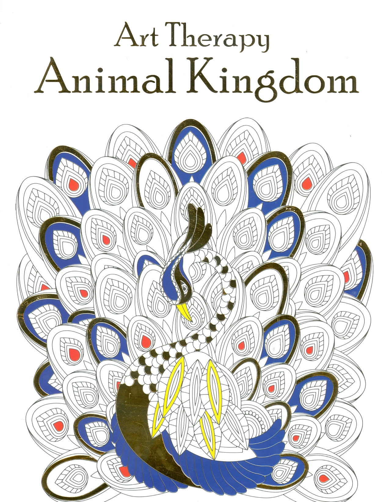 Art Therapy Animal Kingdom (Sách tô màu - Vương quốc động vật)