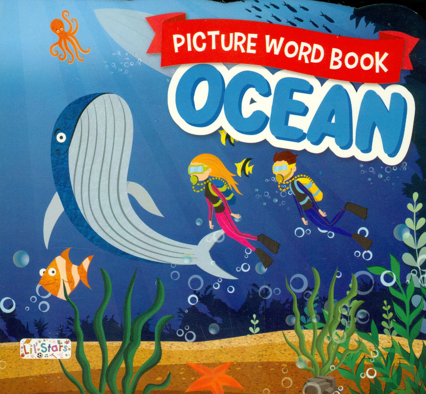 Picture Word Book - Ocean (Sách tranh từ ngữ - Đại dương)