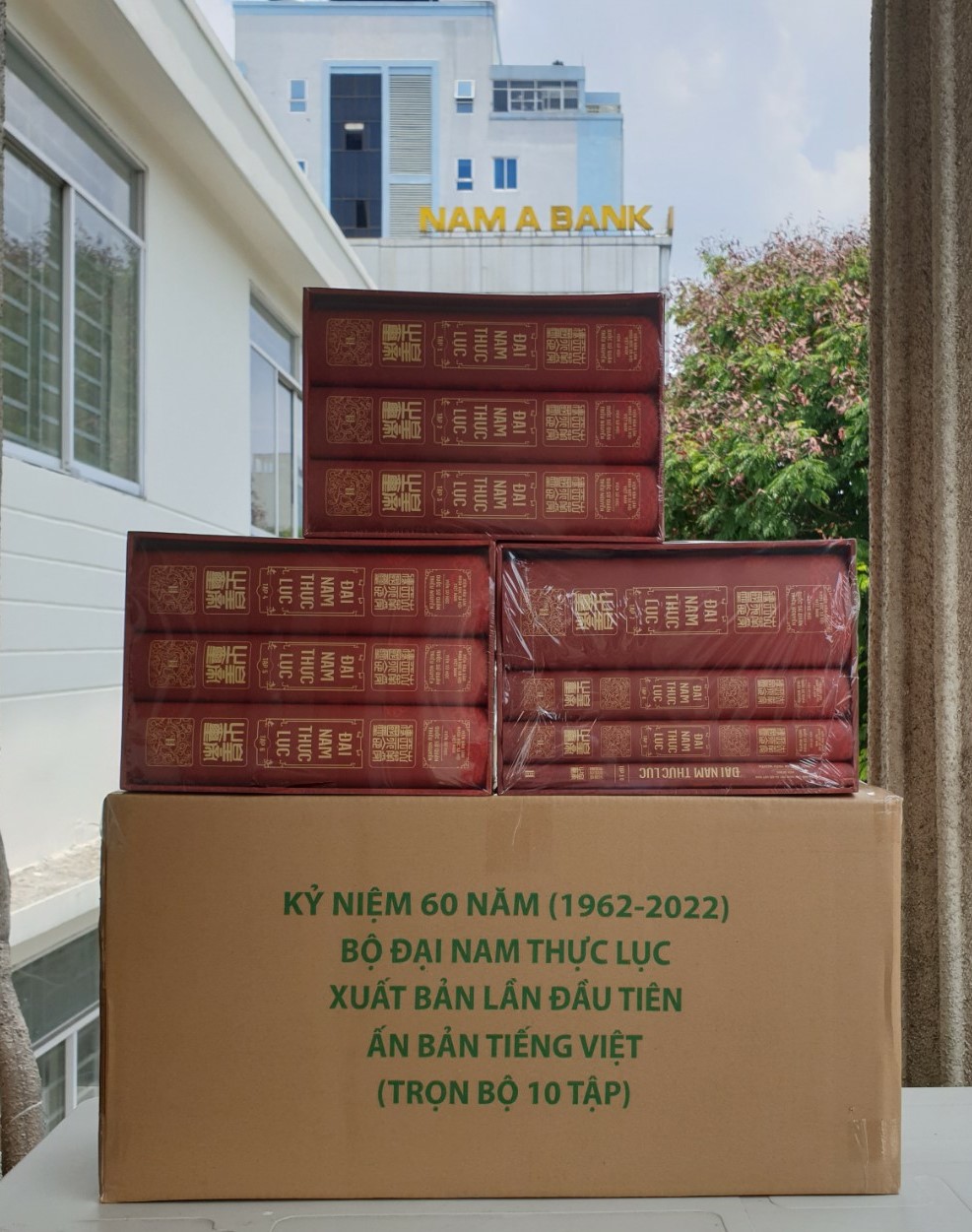 ĐẠI NAM THỰC LỤC - 10 TẬP (Combo Gồm 3 Boxes Bìa Cứng)