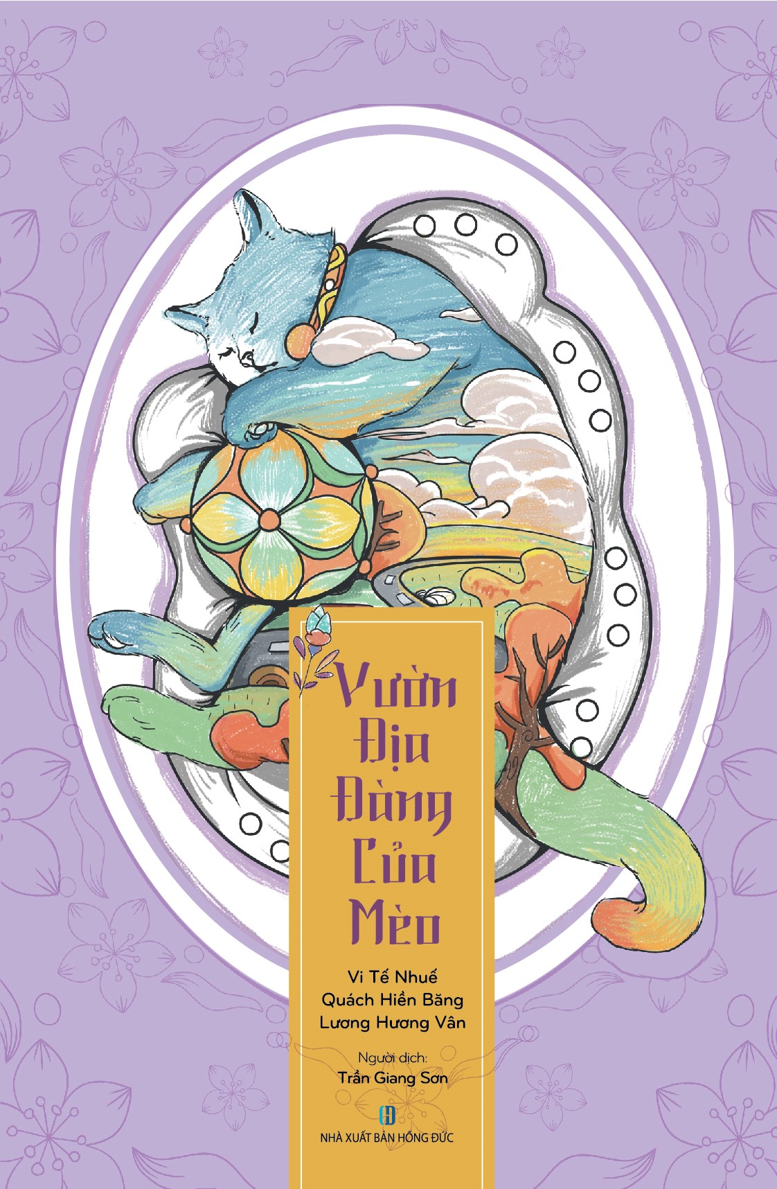 Vườn Địa Đàng Của Mèo (Tô Màu Dành Cho Người Lớn)