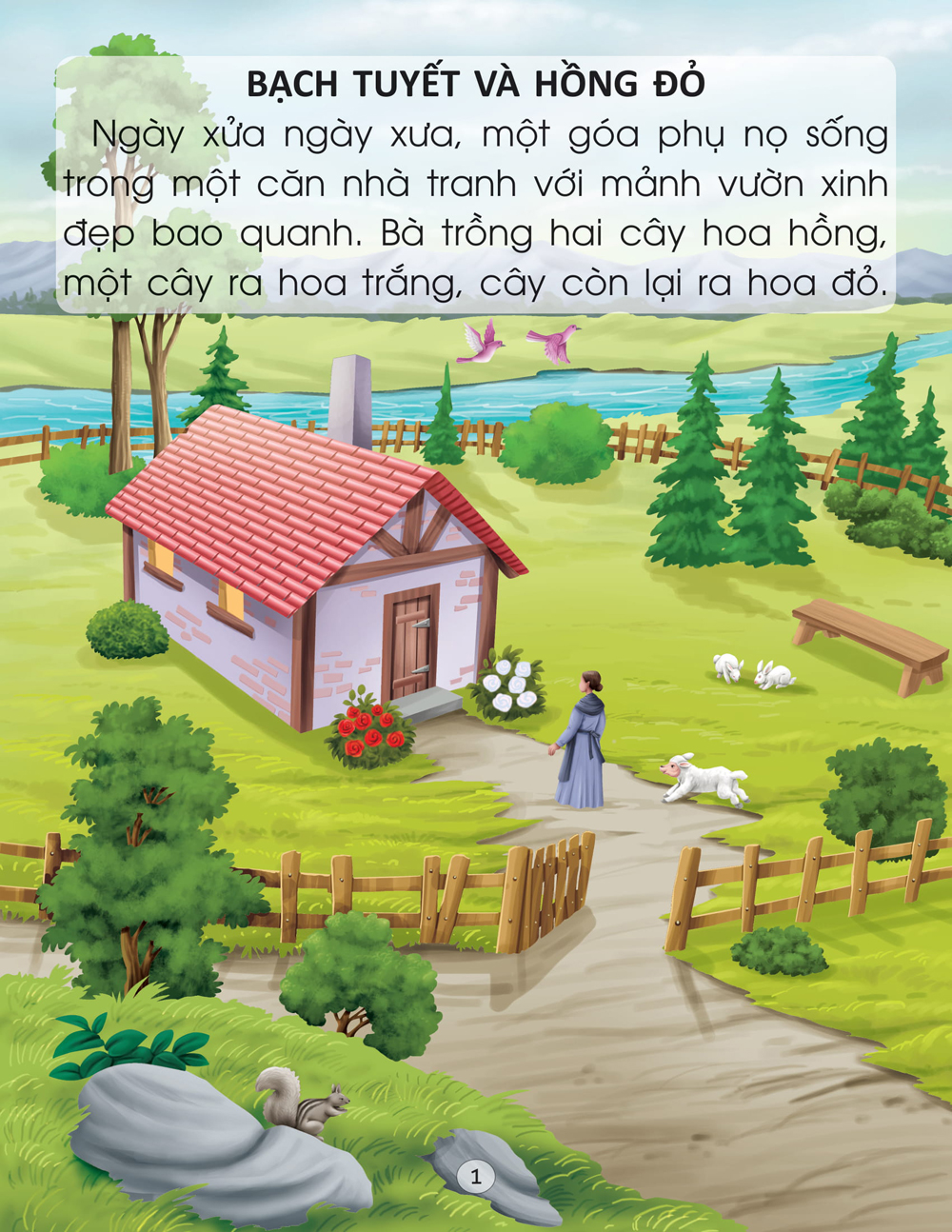 Những Câu Chuyện Nổi Tiếng Thế Giới - Bạch Tuyết Và Hồng Đỏ